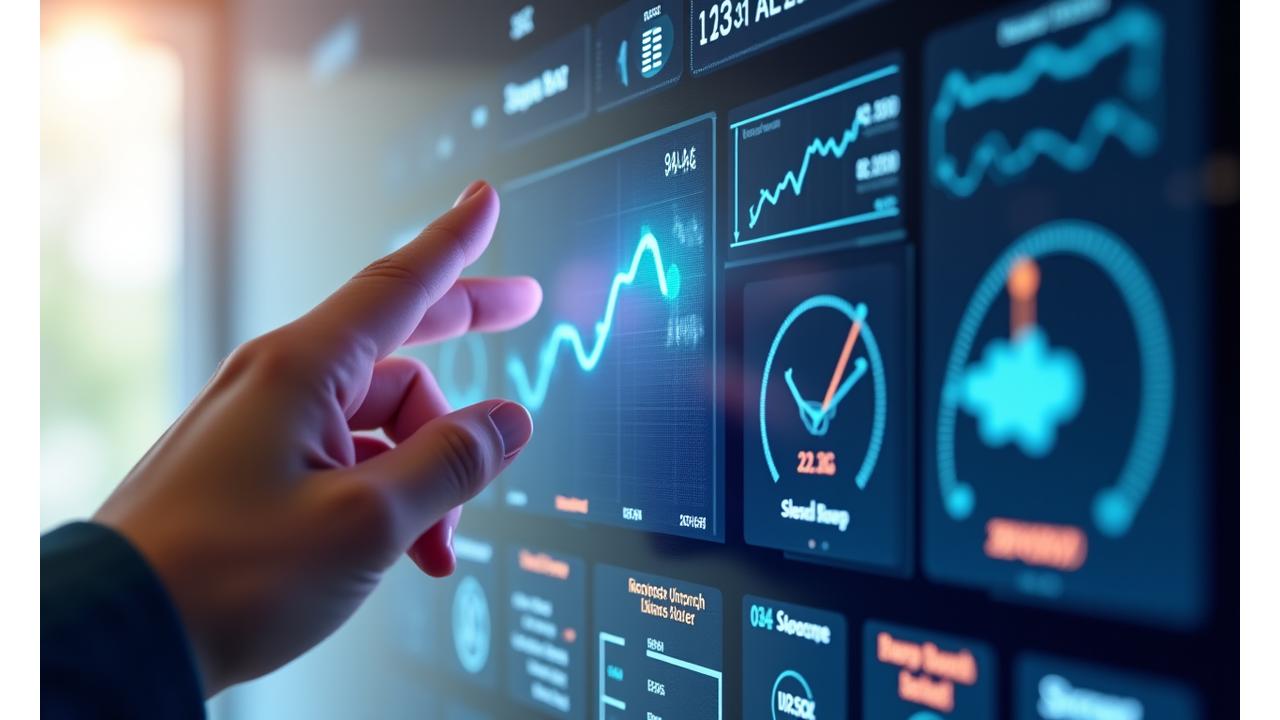 Interactive Sylvan Health dashboard showing health metrics, trend analysis, and progress over time