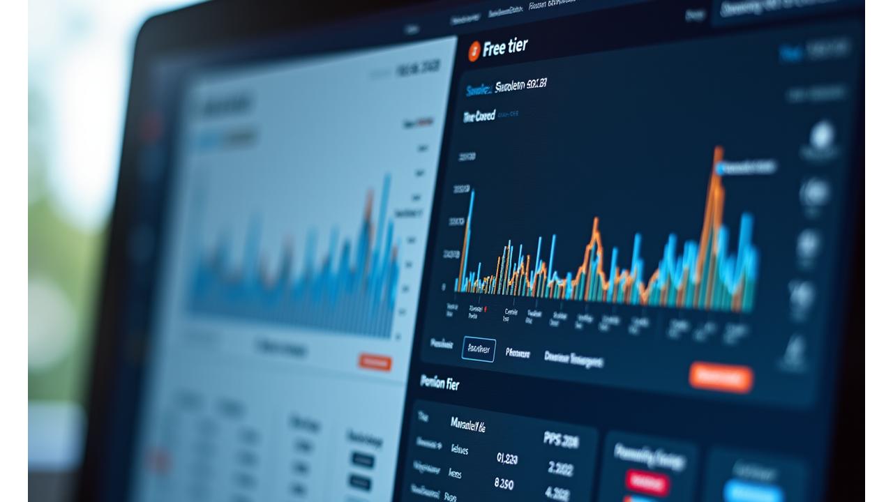 Premium Sylvan Health dashboard with advanced charts and a 'Start Free Trial' button